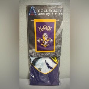 NWT-LSU - “Fleur de Tigré" Team Sports America  Collegiate Flag.